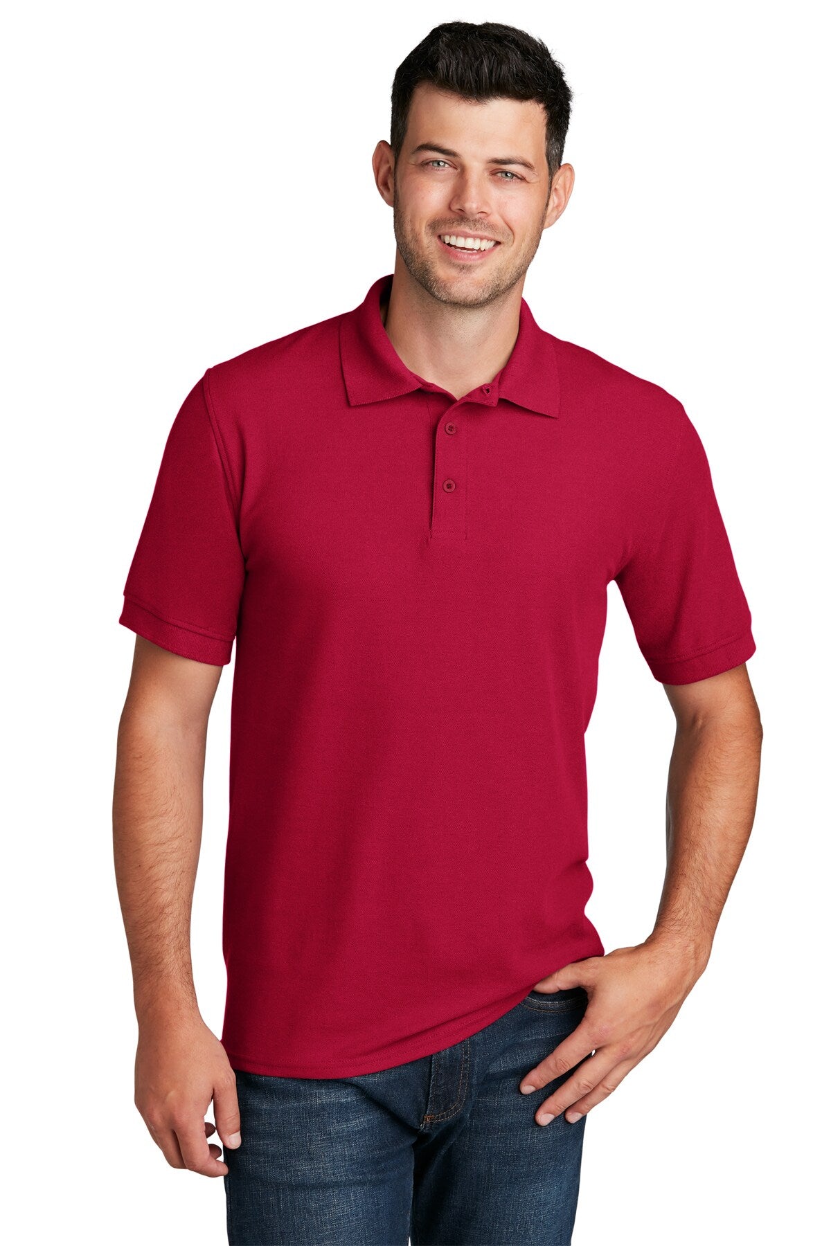 Core Blend Pique Polo T-shirt | RADYAN®