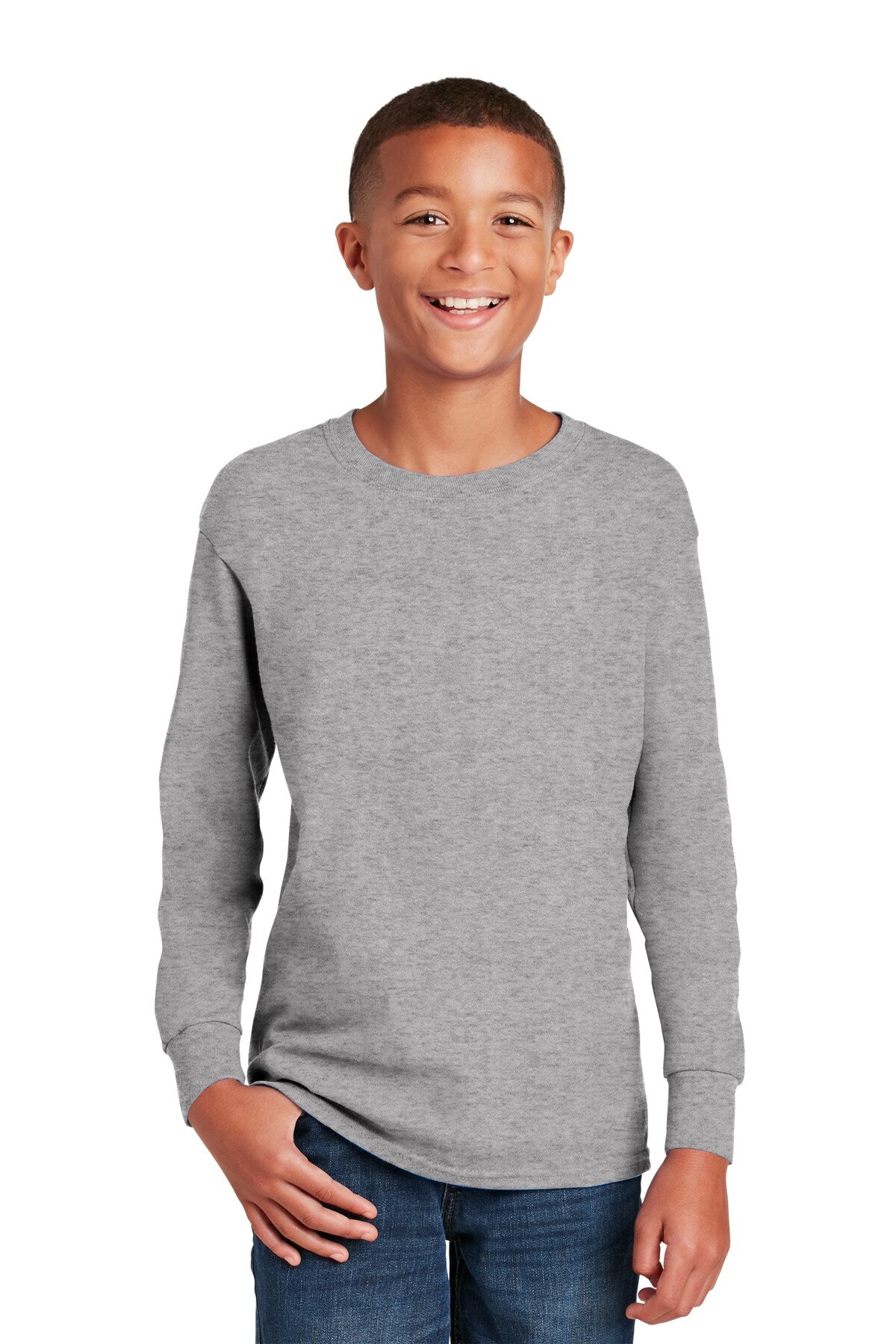Gildan® Heavy Cotton Youth Long Sleeve T-Shirt