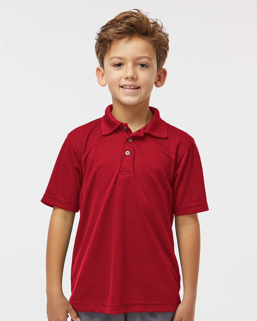Paragon® Youth Saratoga Performance Mini Mesh Polo