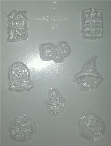 Halloween Assortment Chocolate Mold (90-3804)*