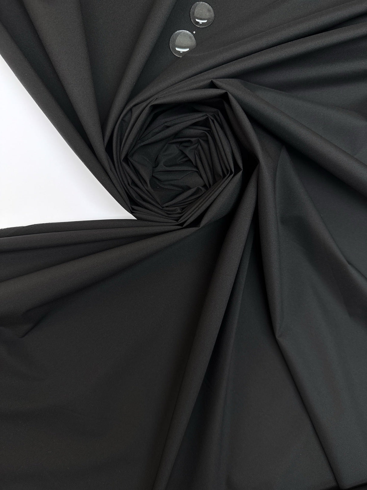 Polyamide Viscose Woven Black