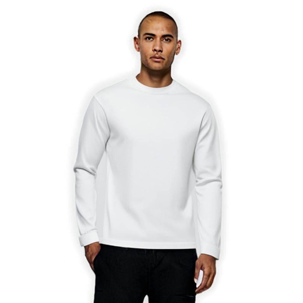 Gildan® Heavy Cotton Crewneck Long Sleeve T-Shirt