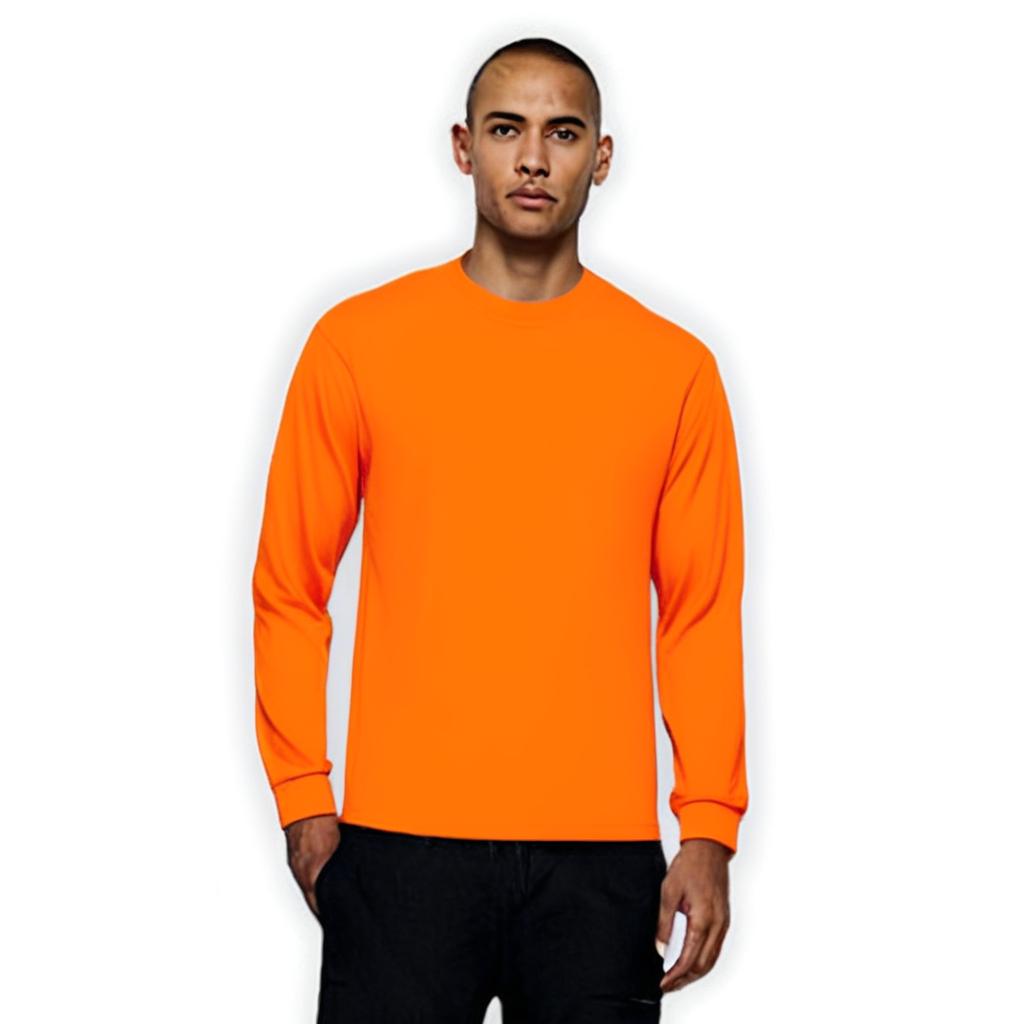 Gildan® Heavy Cotton Crewneck Long Sleeve T-Shirt