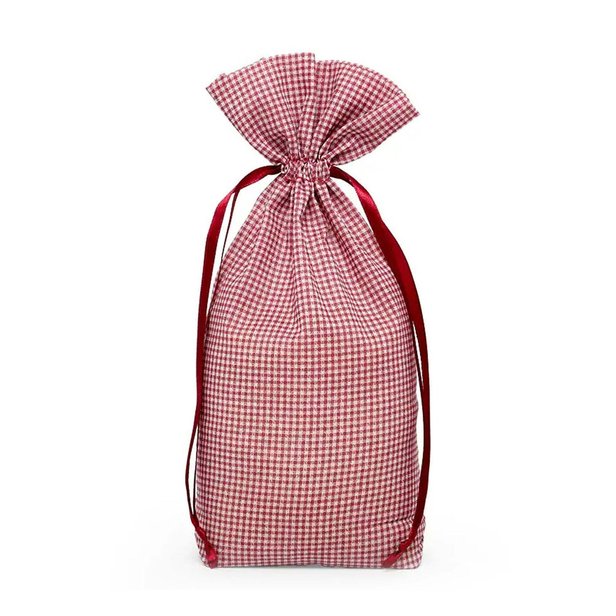 Durable Gingham Cotton Bag 5 5/8" x 1 5/8" x 10 3/8"