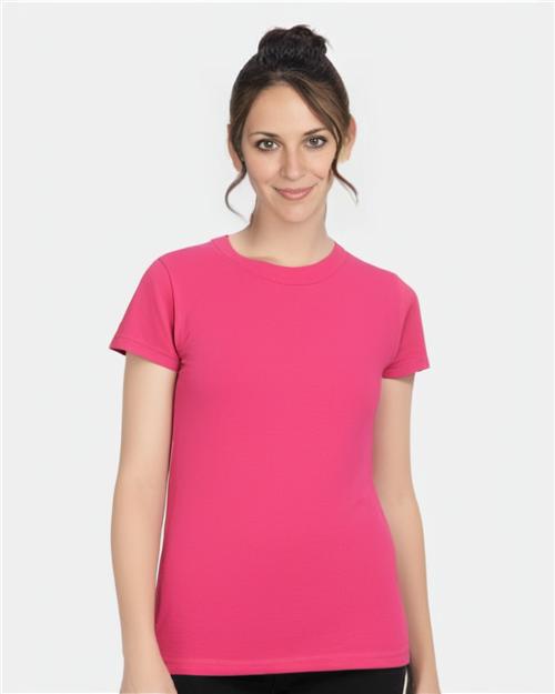 Tultex® Women's Fine Jersey Slim Fit Crew Neck Short Sleeve T-Shirt