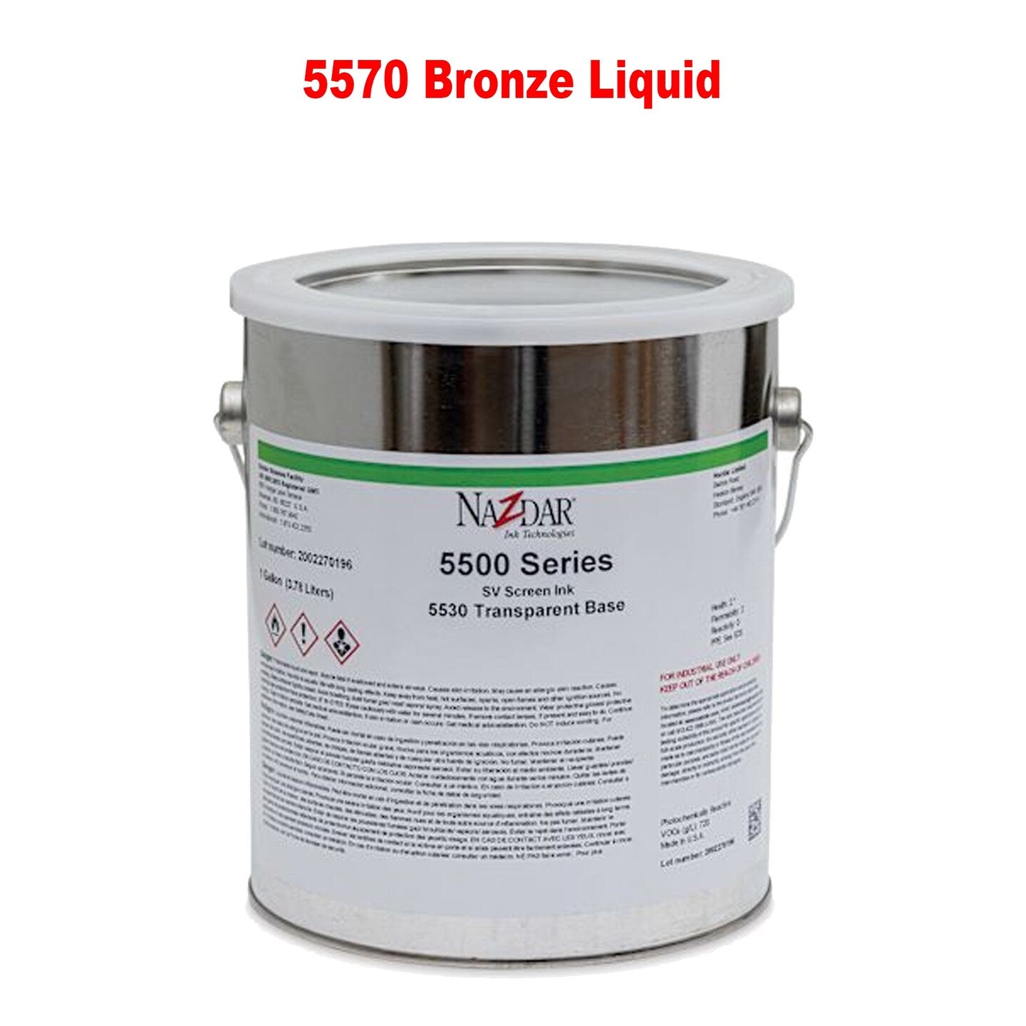 Nazdar Flat Poster Screen Ink