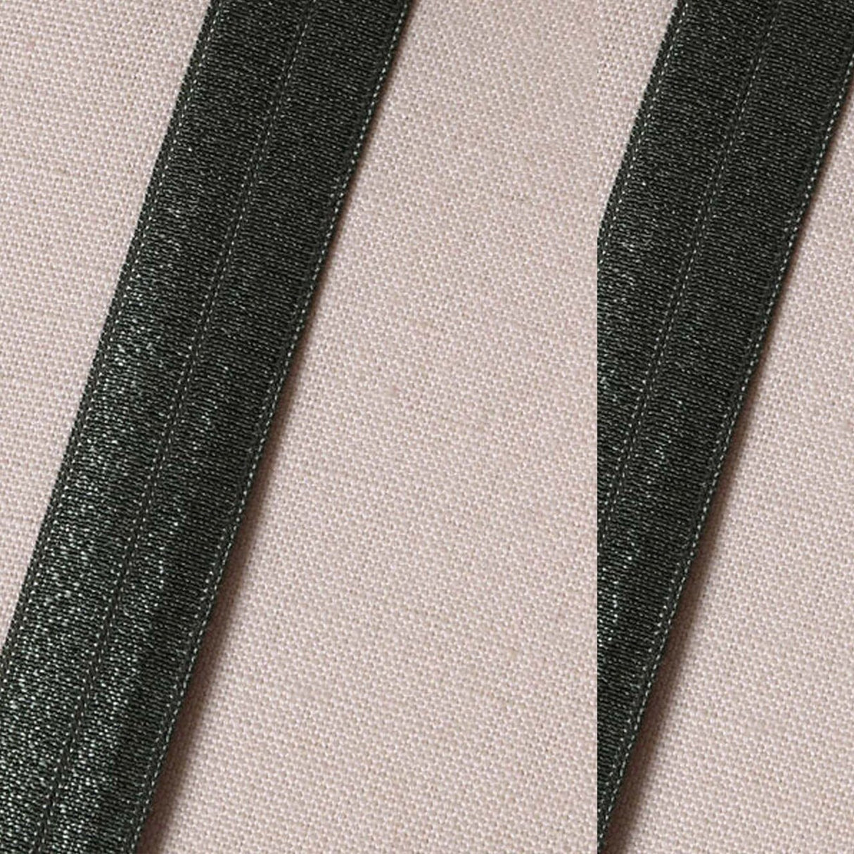 Pale Moss Green Fold Over Elastic Trim 5/8" 3 Yards Olive Green Foldover Elastic for DIY Sewing Accessories