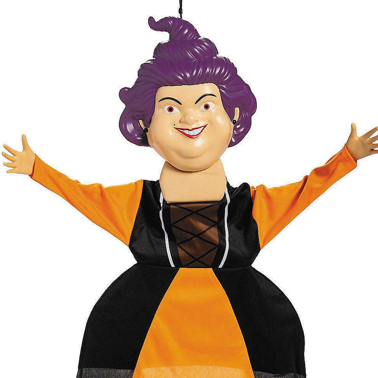 32" Hocus Pocus Mary Sanderson Medium Posable Hanging Halloween Decoration