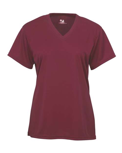 Badger Women's B-Core V-Neck Performance T-Shirt