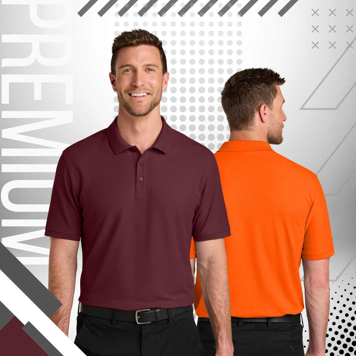Port Authority® Wearever Signature Pique Polo