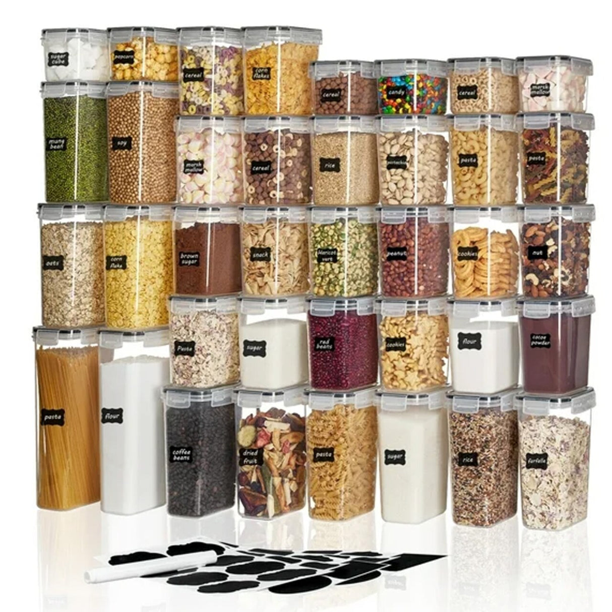 Vtopmart Airtight Food Storage Containers Set – BPA-Free Kitchen Canisters