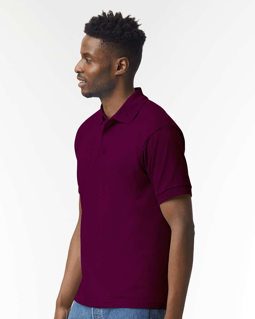 Gildan® DryBlend Short Sleeve Jersey Polo