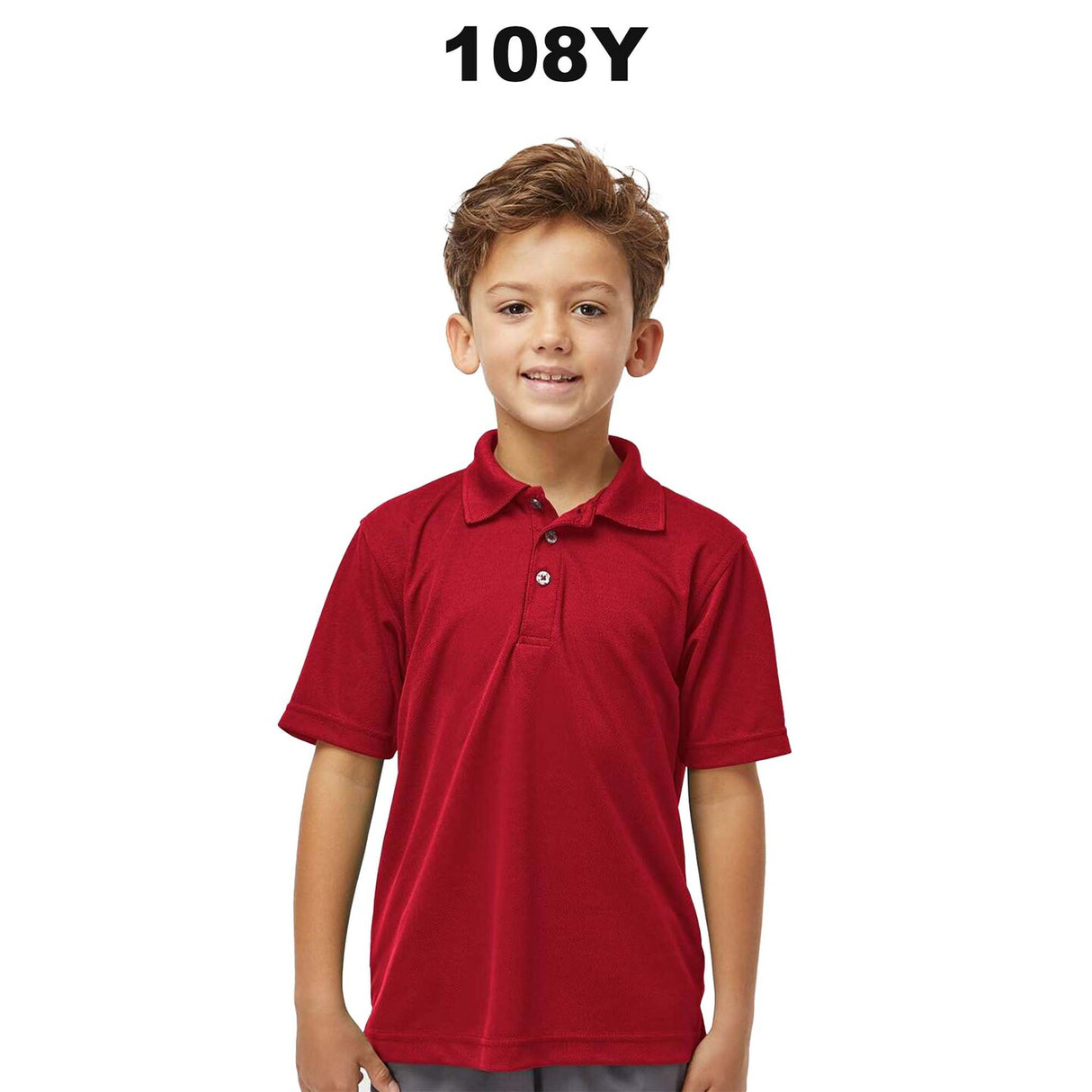 Paragon® Youth Saratoga Performance Mini Mesh Polo