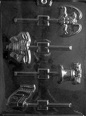 USA Lolly Chocolate Mold - LPP013
