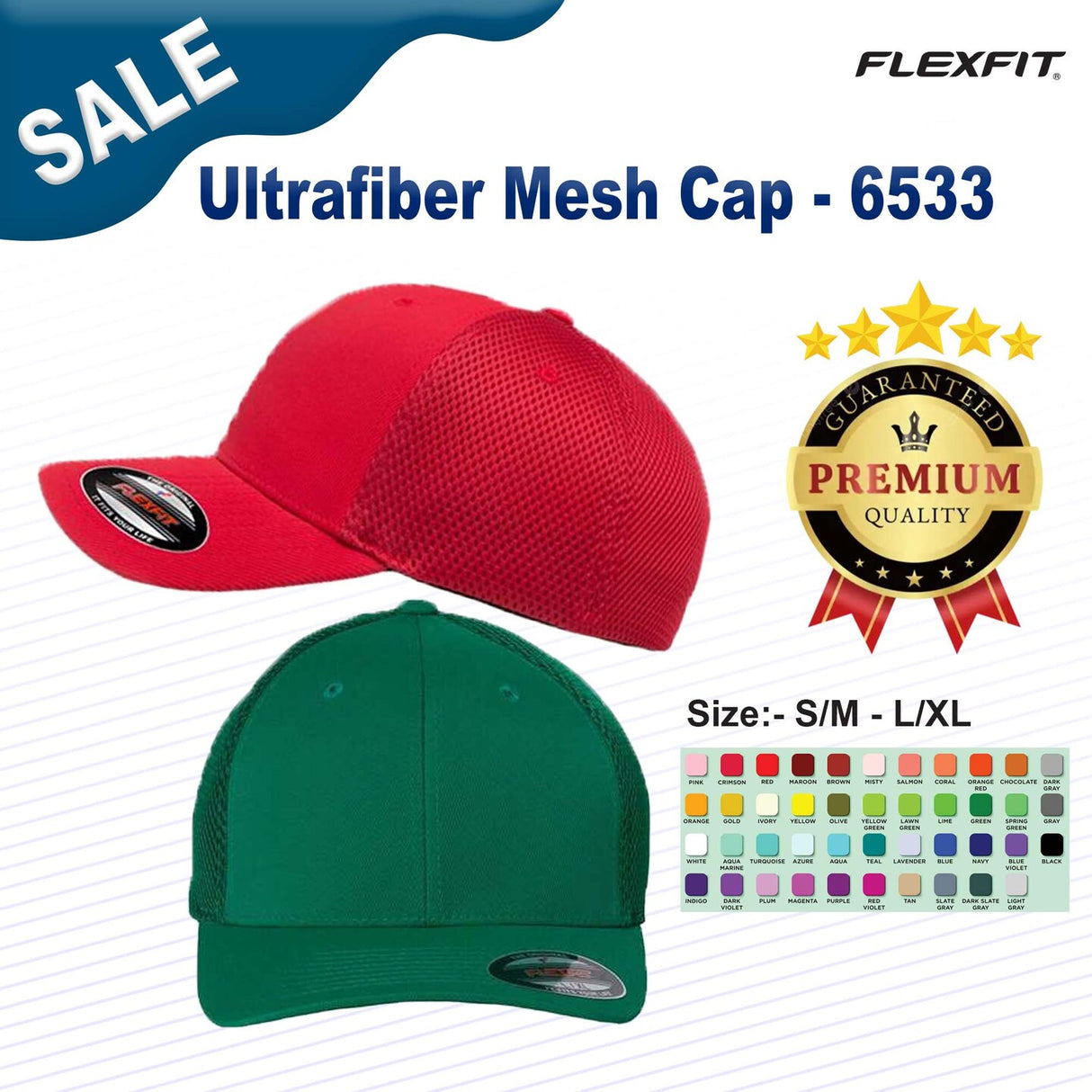 Flexfit® Ultrafiber Mesh Cap