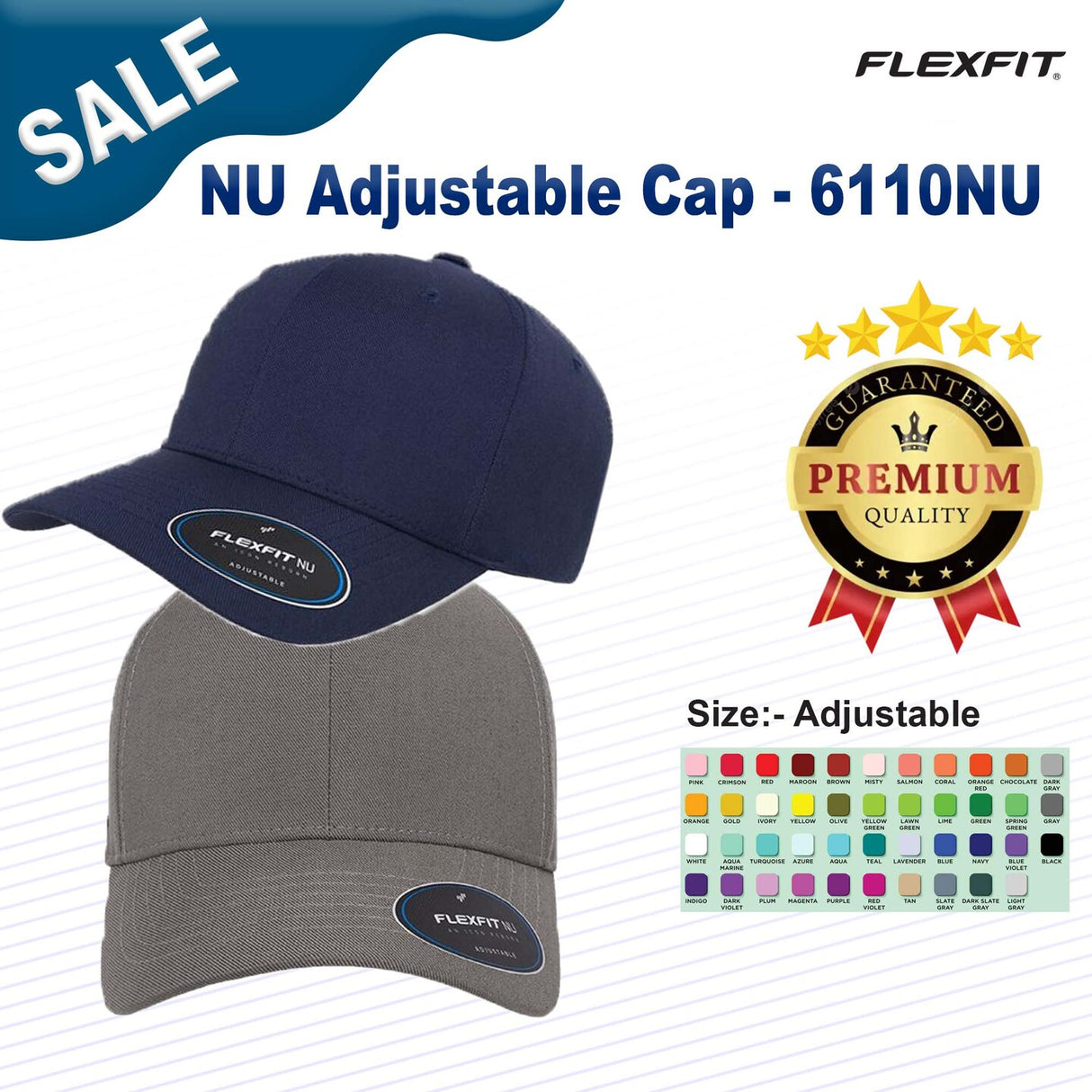 Flexfit® NU Adjustable Cap