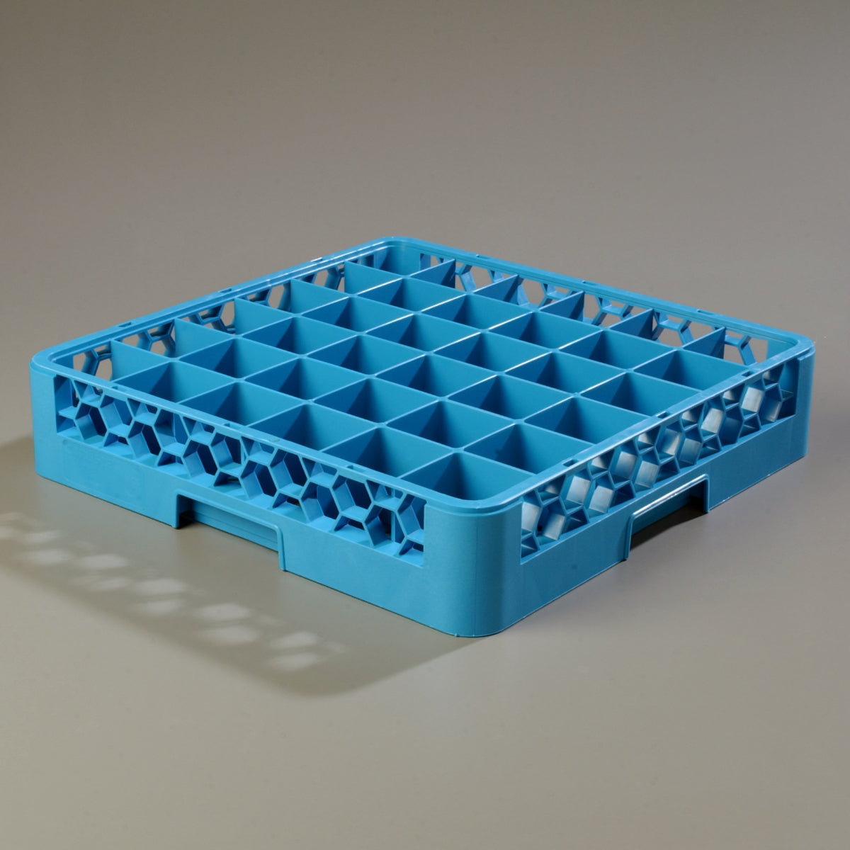Carlisle OptiClean 36-Compartment Glass Dishwashing Dish Rack - Case of 6