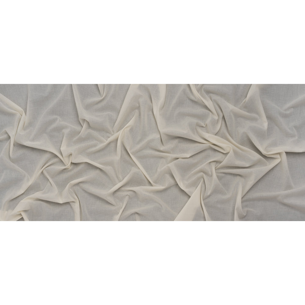 Cotton Voile Lining - Egret - Famous Australian Designer Deadstock