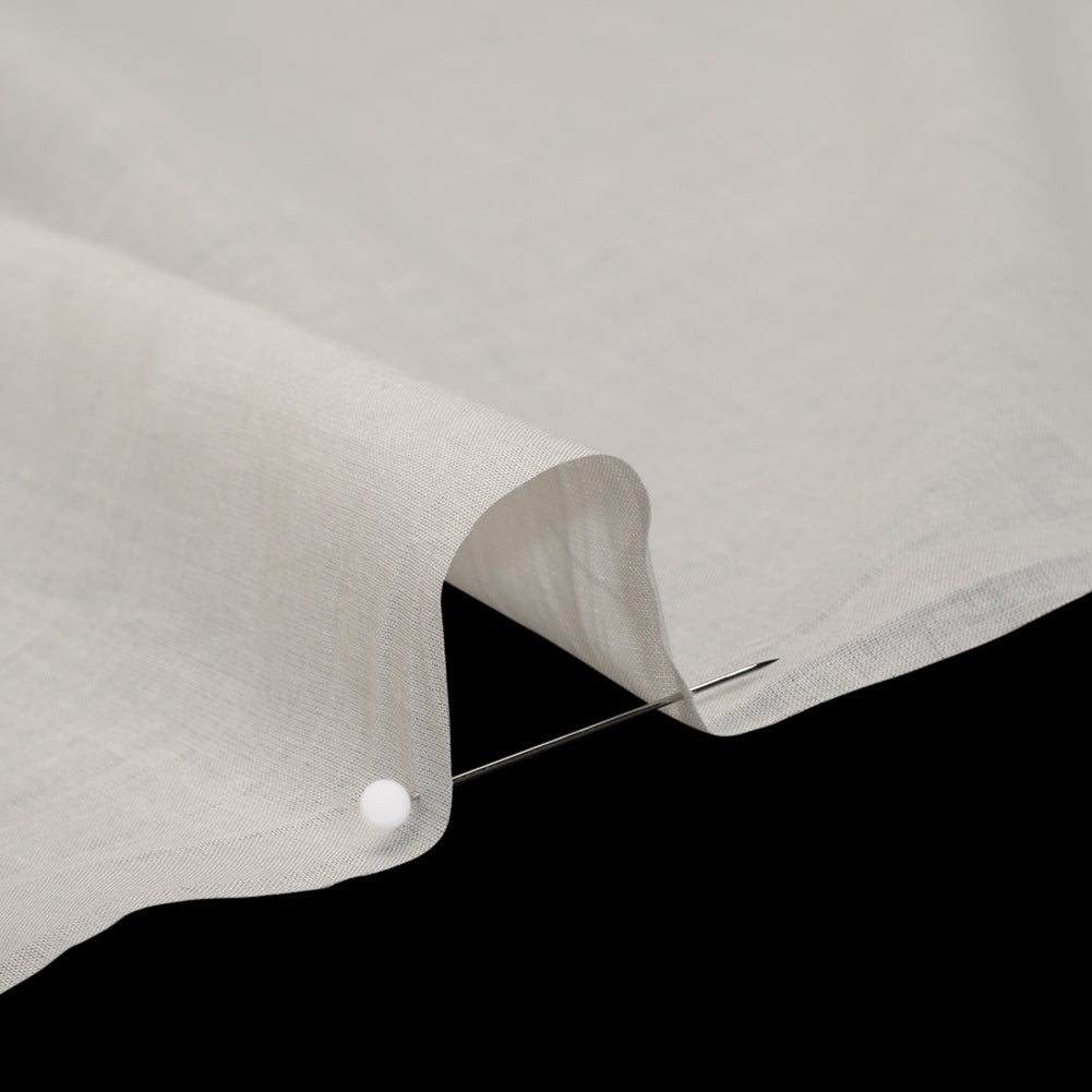 Cotton Voile Lining - Cream - Famous Australian Designer Deadstock