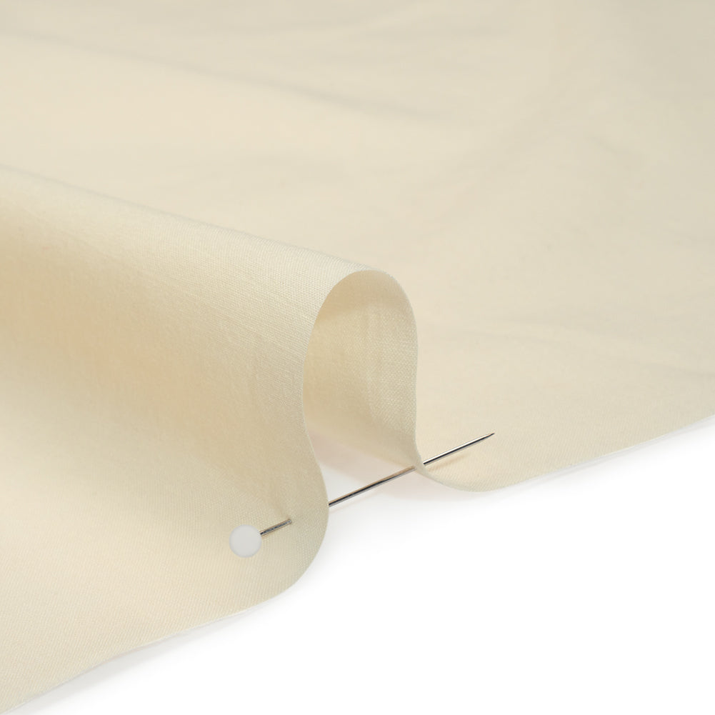 Cotton Voile - Yellowed Parchment - Famous Australian Designer Deadstock
