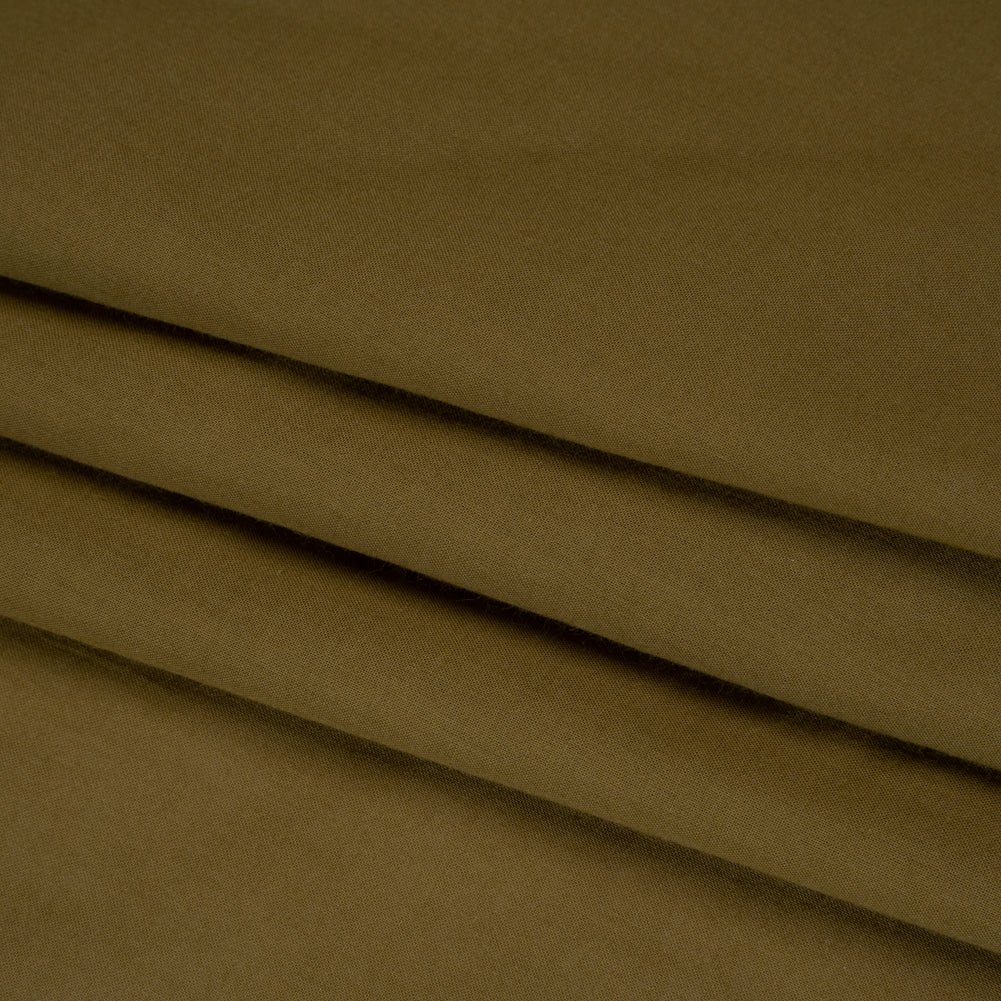Cotton Voile Lining - Khaki - Famous Australian Designer Deadstock