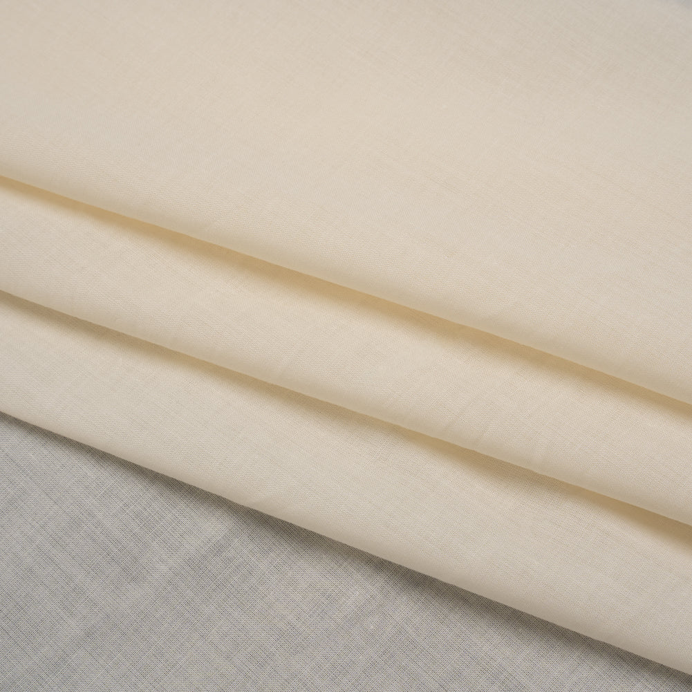 Cotton Voile Lining - Natural Beige - Famous Australian Designer Deadstock