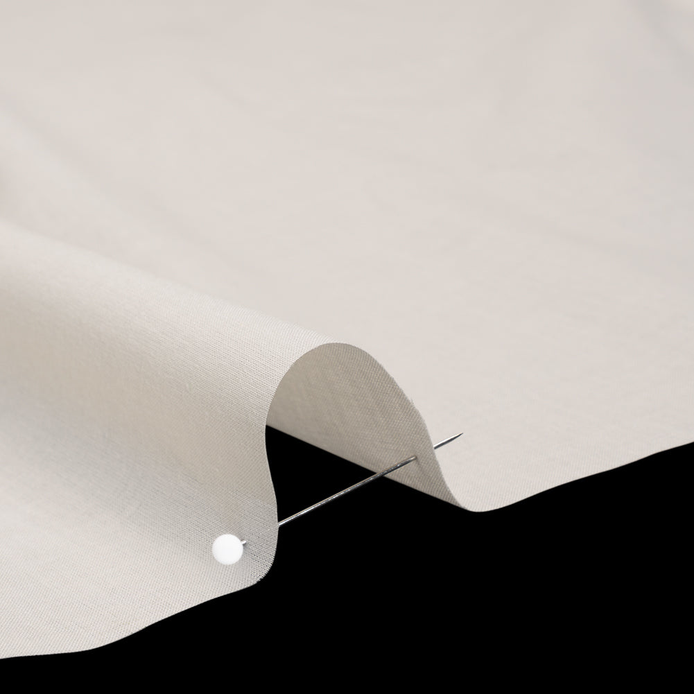 Cotton Voile Lining - Soft Cream - Famous Australian Designer Deadstock