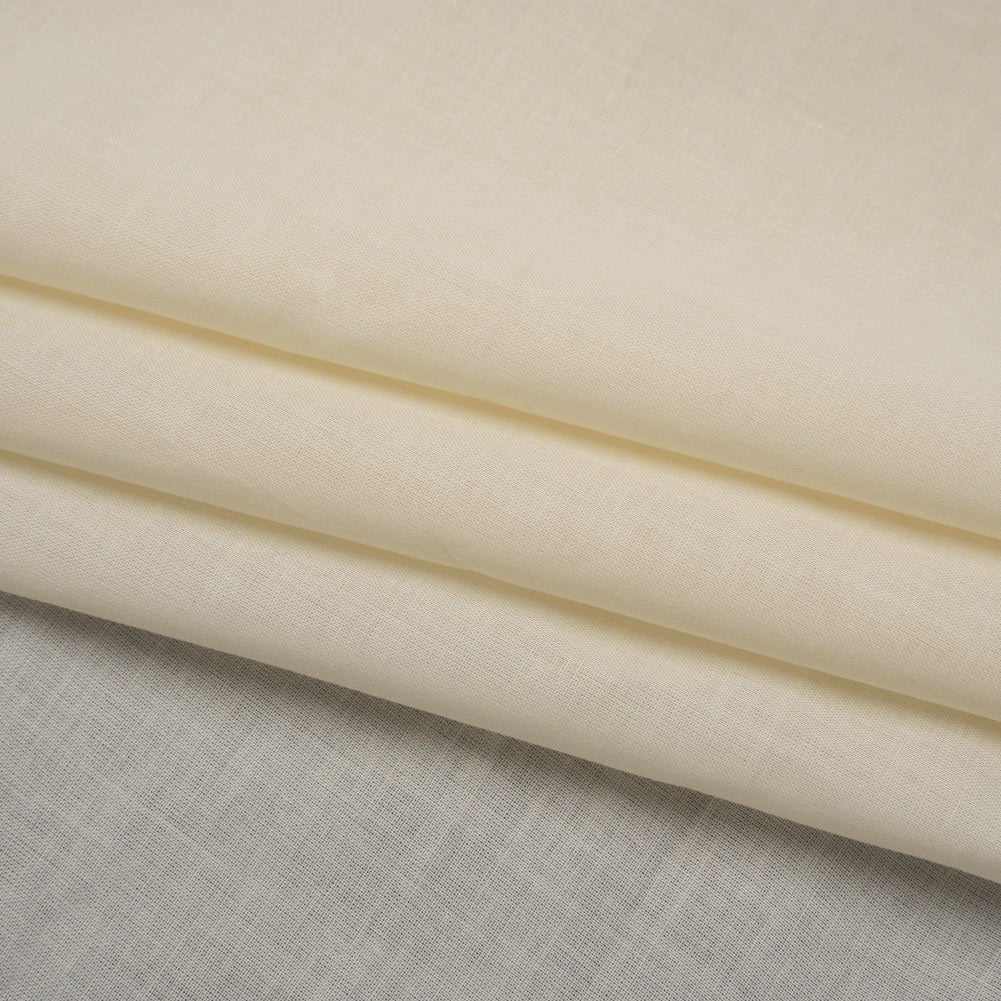Cotton Voile Lining - Cannoli Cream - Famous Australian Designer Deadstock