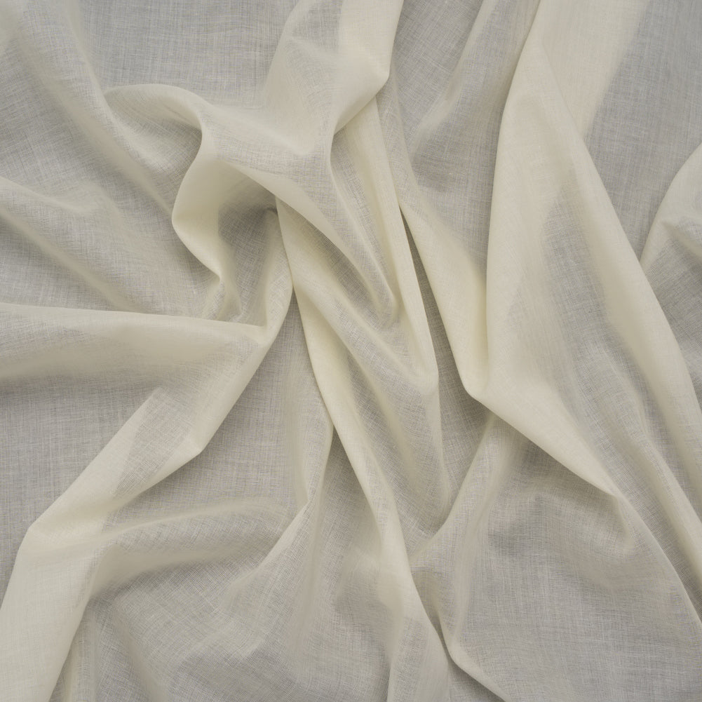 Cotton Voile Lining - Vanilla Ice - Famous Australian Designer Deadstock