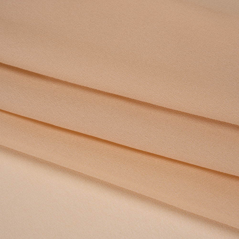 Viscose Georgette - Nude - Famous Australian Designer Deadstock