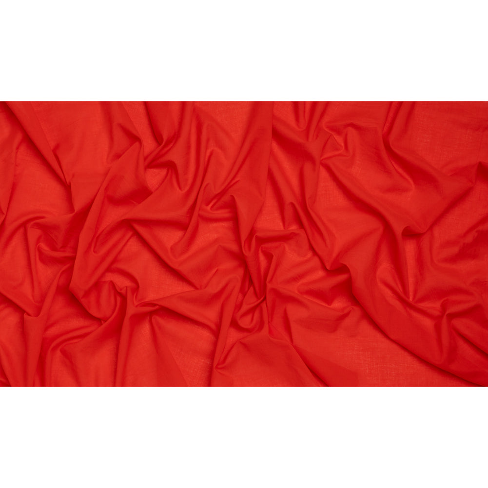 Cotton Voile Lining - Red - Famous Australian Designer Deadstock