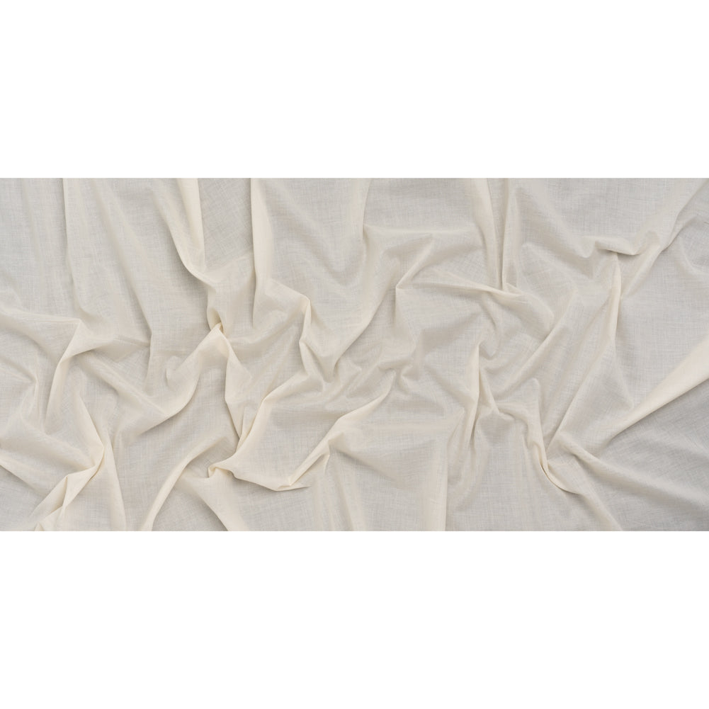 Cotton Voile Lining - Milk - Famous Australian Designer Deadstock