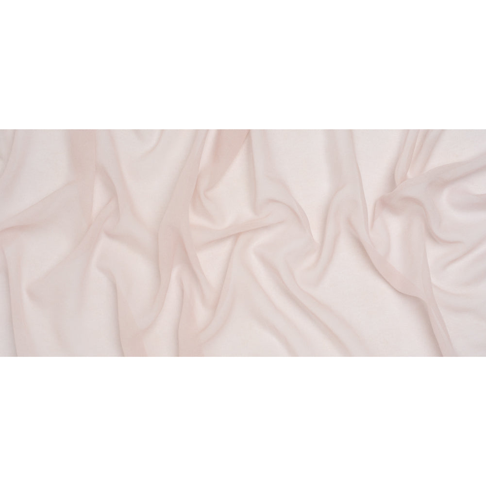 Cotton and Silk Voile - Dusty Lilac - Famous Australian Designer Deadstock