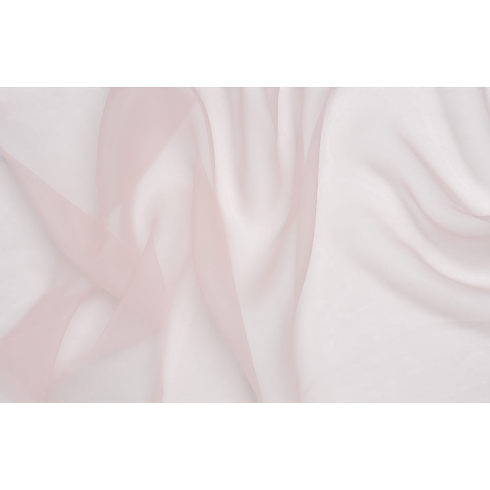 Silk Organza - Pastel Pink - Famous Australian Designer Deadstock