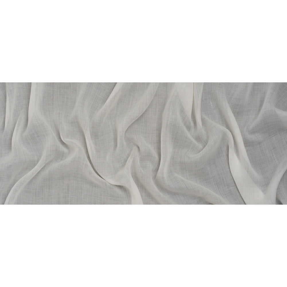 Lightweight Ramie Woven - Cream - Famous Australian Designer Deadstock