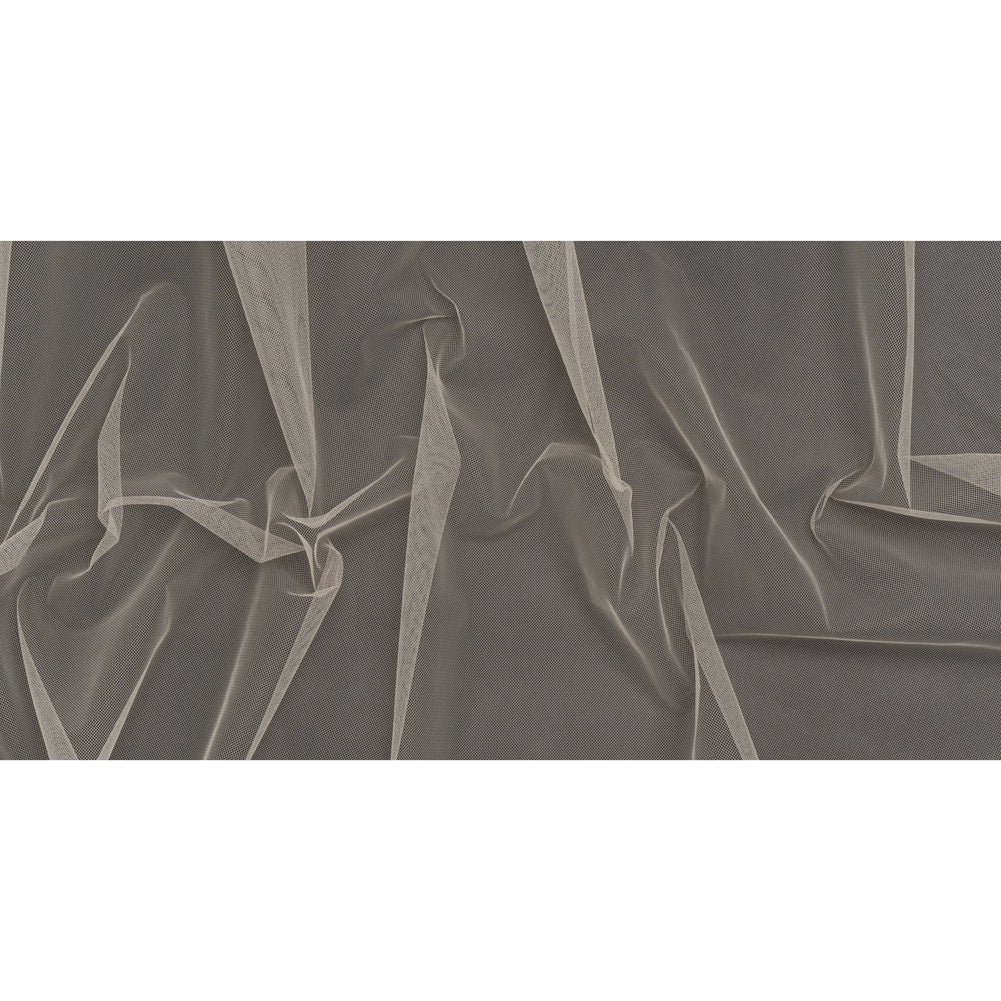 Nylon Tulle - Light Beige - Famous Australian Designer Deadstock