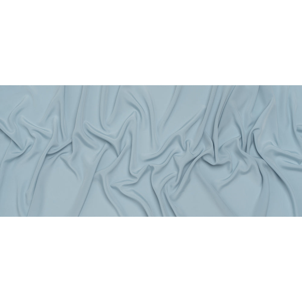 Polyester Crepe de Chine - Sky Blue - Famous Australian Designer Deadstock