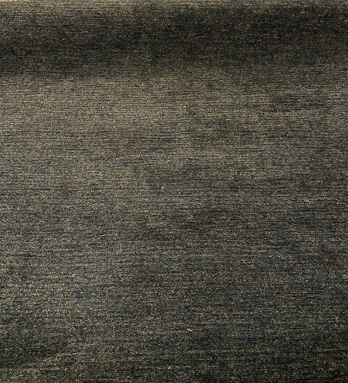 Belgian Chenille Mesmerize Gorilla Brown Upholstery Fabric - Brown Bear Black, 57" Width (1 Yard)