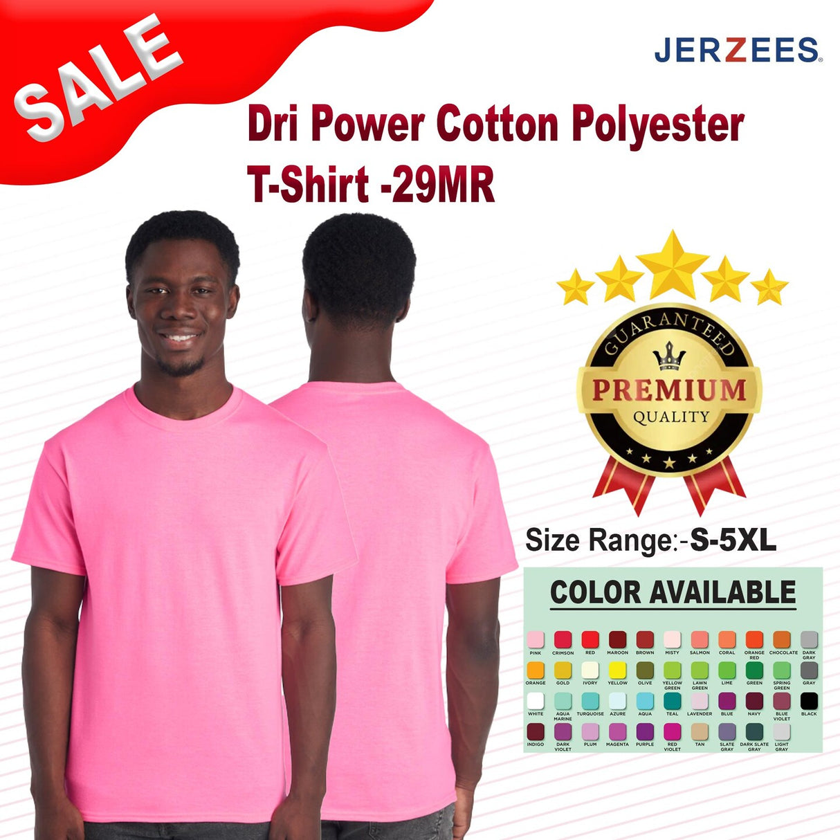 Jerzees® Dri Power Cotton Polyester T-Shirt