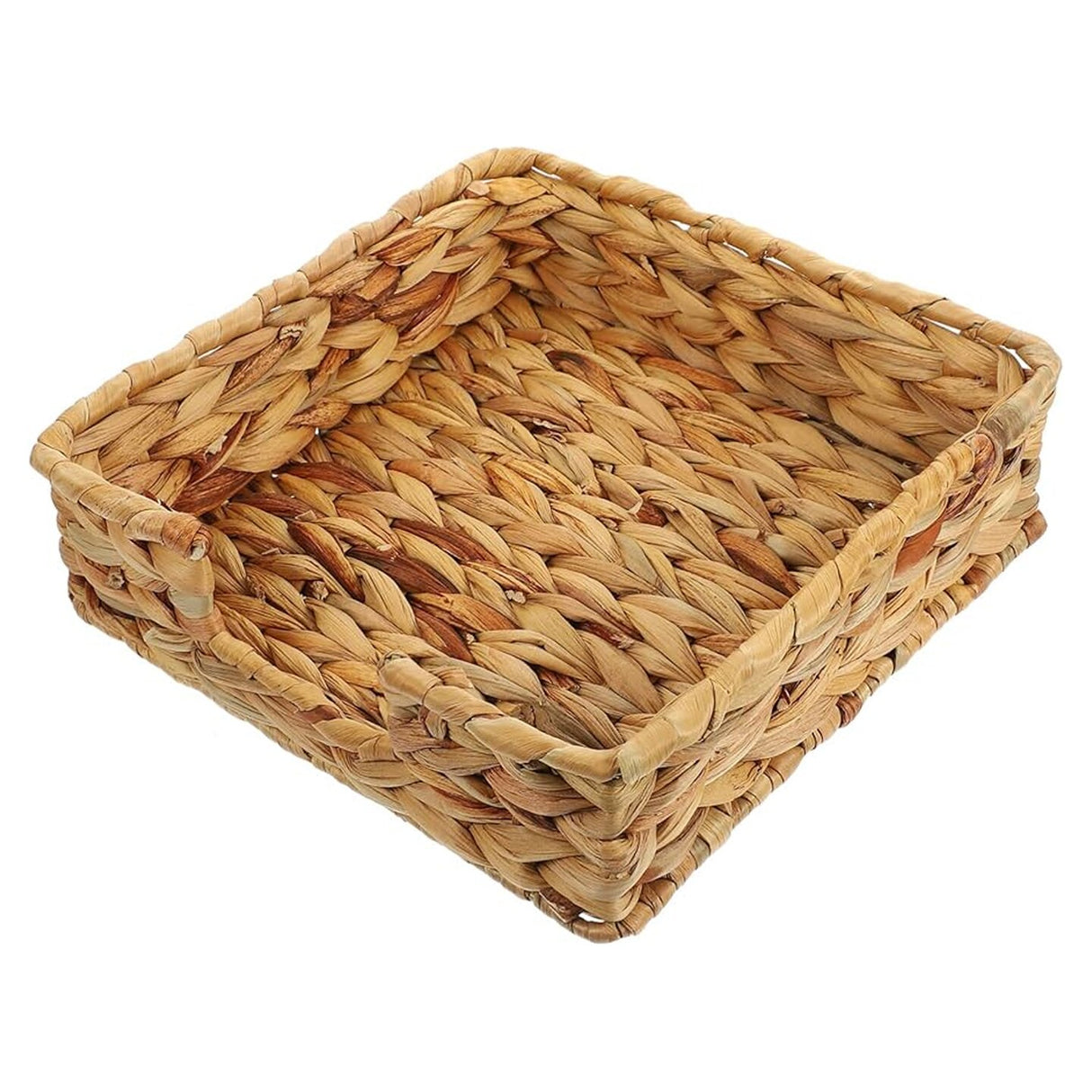 Natural Rush Rectangular Basket Trays 9 '' x 6 3/8 ''