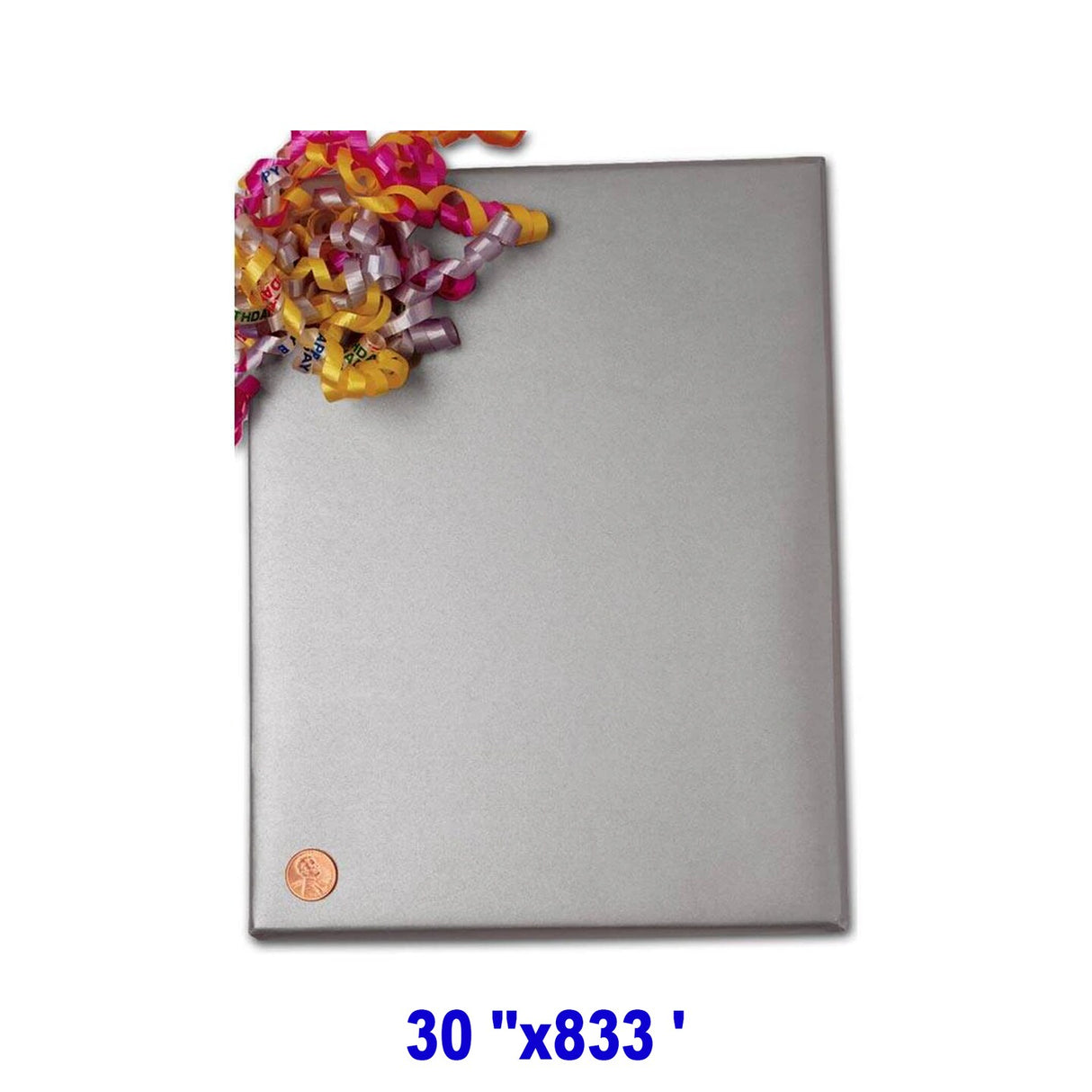 Solid Color Wrapping Paper 30" x 833' Roll 45 lb for Retail & Gift Use