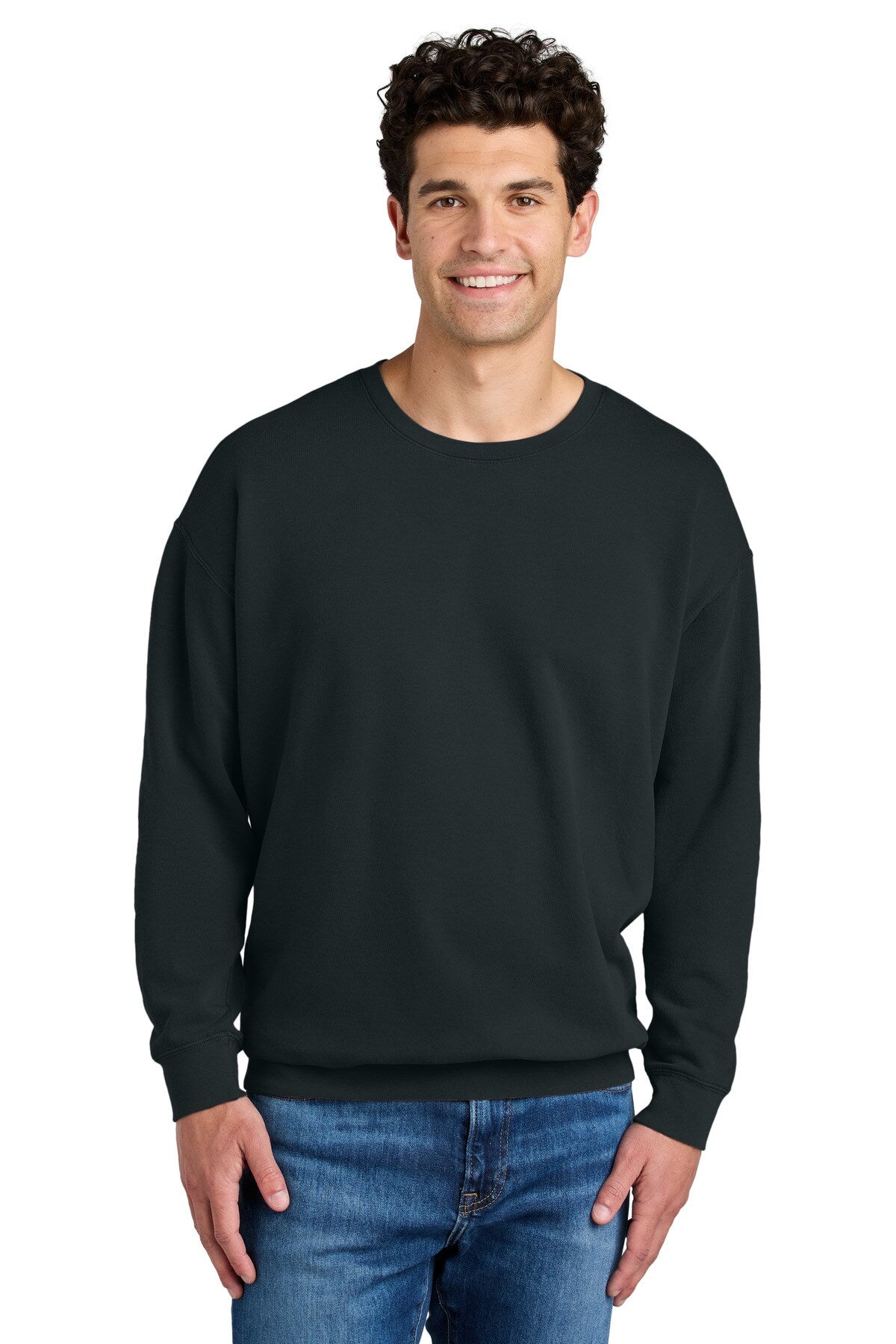 Comfort Colors® Lightweight Crewneck Long Sleeve Sweatshirt - 1466