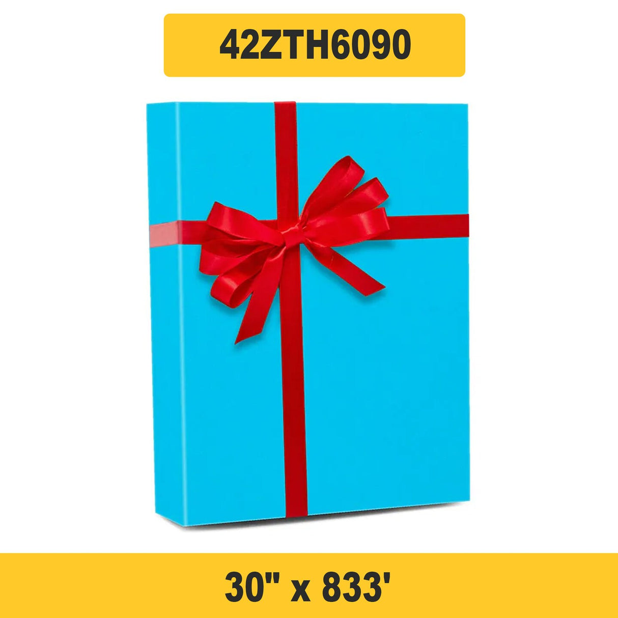 Generous Length Solid Wrap 30" x 833' 60 lbs for Complete Coverage
