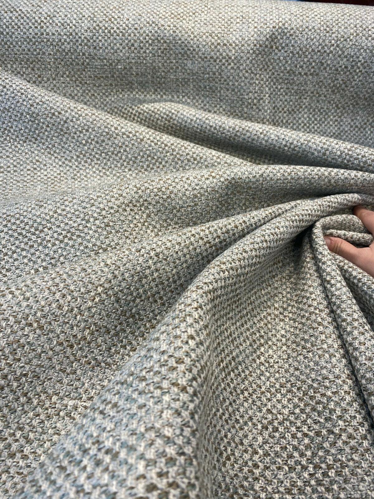 Guntersville Tweed Polyester Fabric - Latte Beige Tweed, 58" Width (1 Yard)