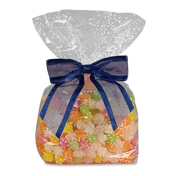 Pre-Tied Arabesque Wire Tie Bow Navy – 4.5" x 1.5" (12 per Package)