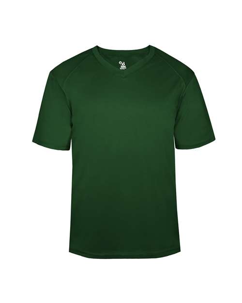 Badger Youth B-Core V-Neck T-Shirt