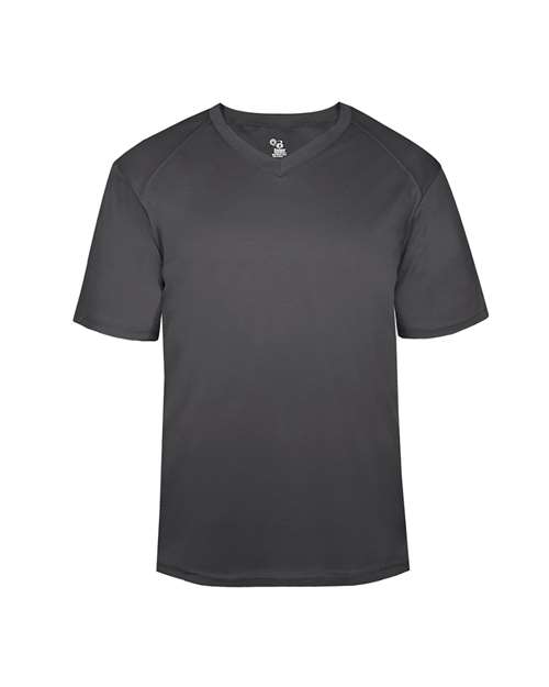 Badger Youth B-Core V-Neck T-Shirt