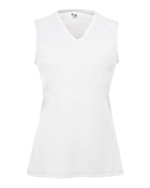 Badger Girls' B-Core Sleeveless Performance T-Shirt