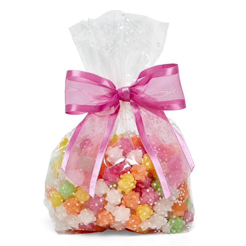 Pre-Tied Arabesque Wire Tie Bow Pink – 4.5" x 1.5" (12 per Package)