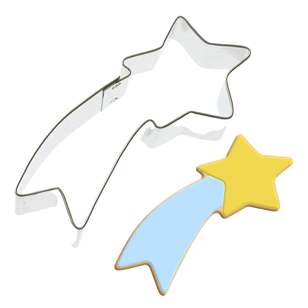 Shooting Star Cookie Cutter 4 in B1234